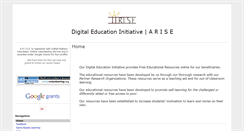 Desktop Screenshot of digital.ariseimpact.org