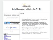 Tablet Screenshot of digital.ariseimpact.org